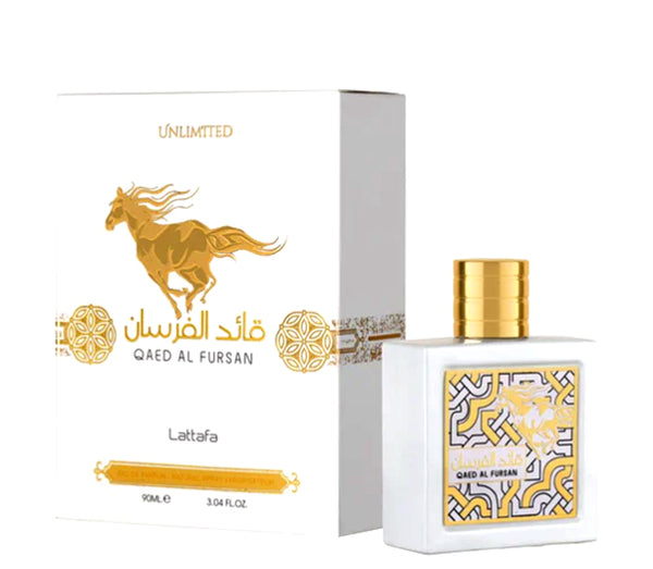 Lattfa Qaed Al Fursan Unlimited  Eau De Parfum 3.04 oz 90 ml Unisex Spray