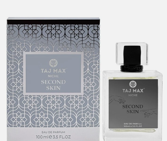 Second Skin by Taj Max Niche Eau De Parfum 100 ml 3.5 oz Unisex Spray
