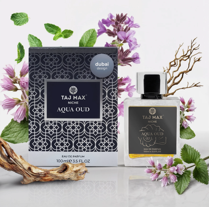 Aqua Oud by Taj Max Niche Eau De Parfum 100 ml 3.5 oz Unisex Spray