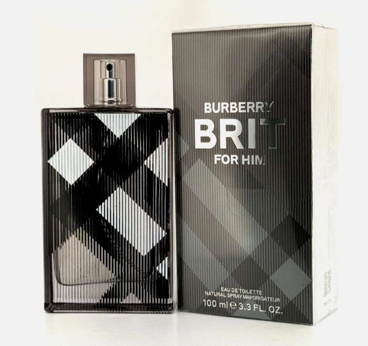 BURBERRY BRIT For Him 3.3 oz 100 ml Eau De Toilette Men's Spray