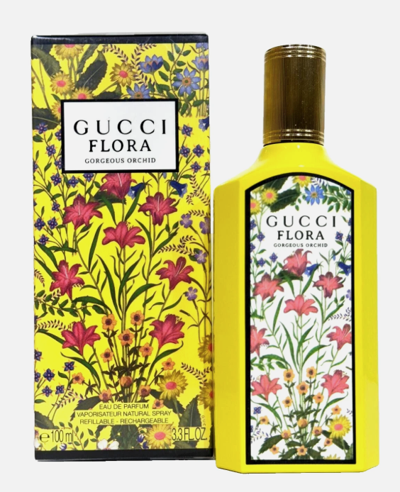 GUCCI FLORA GORGEOUS ORCHID Eau De Parfum 3.3 oz 100ml Women's Spray