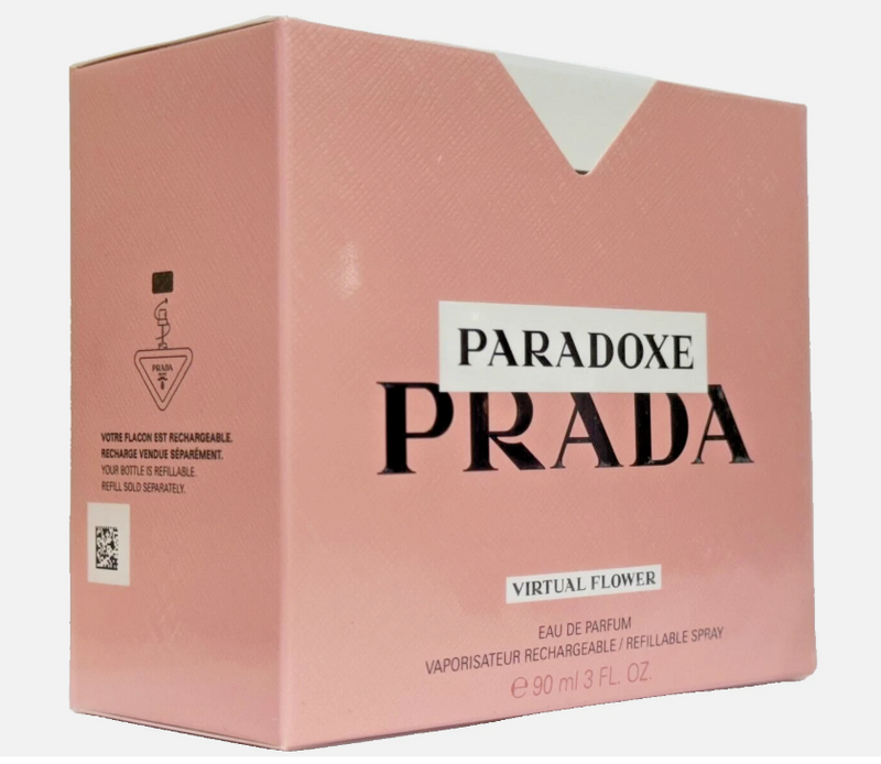 PRADA PARADOXE VIRTUAL FLOWERS EAU DE PARFUM 3.0 oz 90 ml Women's Spray