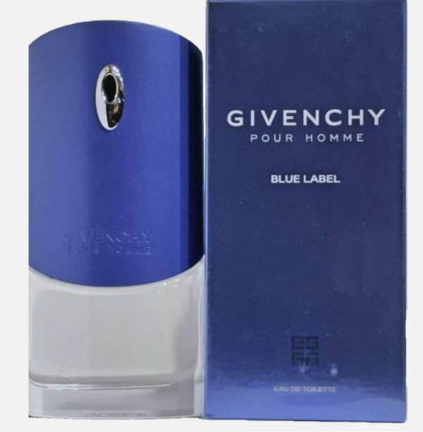 Givenchy Blue Label Pour Homme Eau De Toilette 3.3 oz 100 ml Men's Spray