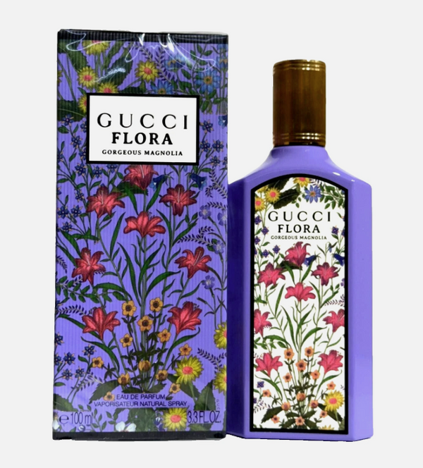 GUCCI Flora Gorgeous Magnolia Eau De Parfum 3.3 oz 100 ml Women's Spray