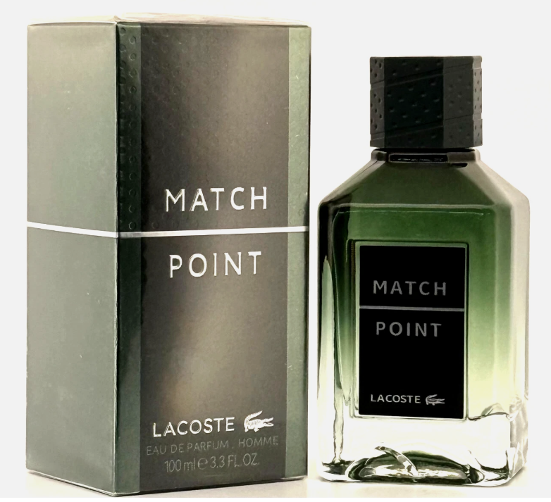 Lacoste Match Point Eau De Parfum 3.3 oz 100 ml Men's Spray