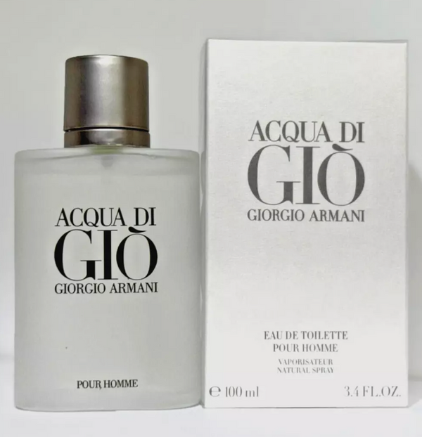 Giorgio Armani Acqua Di Gio Pour Homme Eau De Toilette 3.4oz 100ml Men's Spray