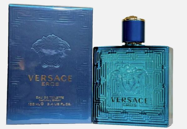 Versace Eros Eau De Toilette 3.4 oz 100ml Men's Spray