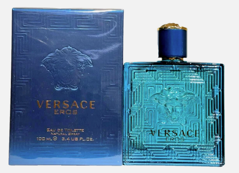 Versace Eros Eau De Toilette 3.4 oz 100ml Men's Spray