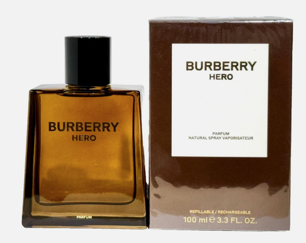 Burberry Hero Parfum 3.3 oz 100 ml Men's Spray