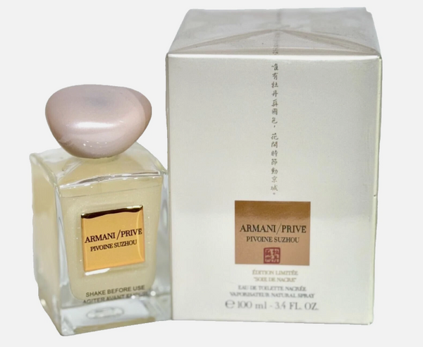 Giorgio Armani Prive Pivoine Suzhou Soie De Nacre EDT LimitedEdition 3.4oz 100ml  Women Spray