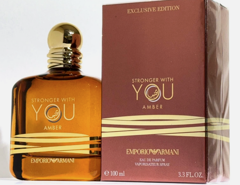Emporio Armani Stronger With You Amber 3.4 oz 100 ml Eau De Parfum Unisex Spray