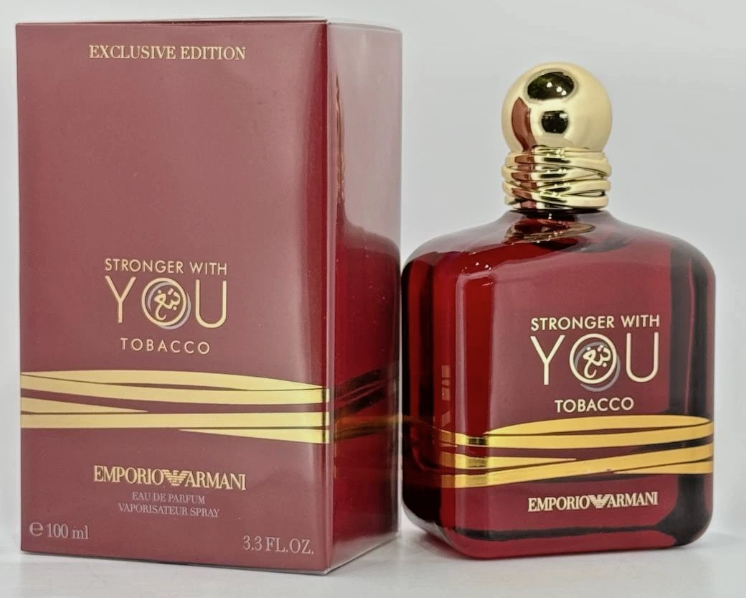 Emporio Armani Stronger With You Tobacco 3.4 oz 100 ml Eau de Parfum Unisex Spray