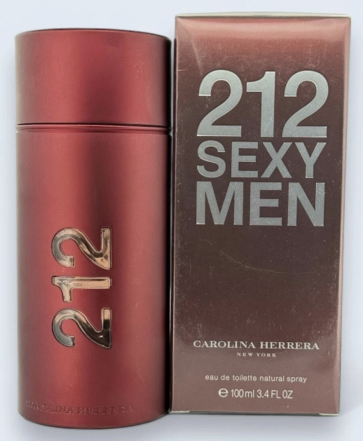 Carolina Herrera 212 SEXY Eau De Toilette 3.4 oz 100ml Men's Spray