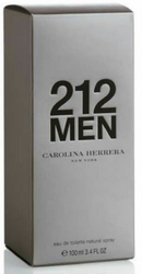 Carolina Herrera 212 MEN Eau De Toilette 3.4 oz 100 ml Men's Spray