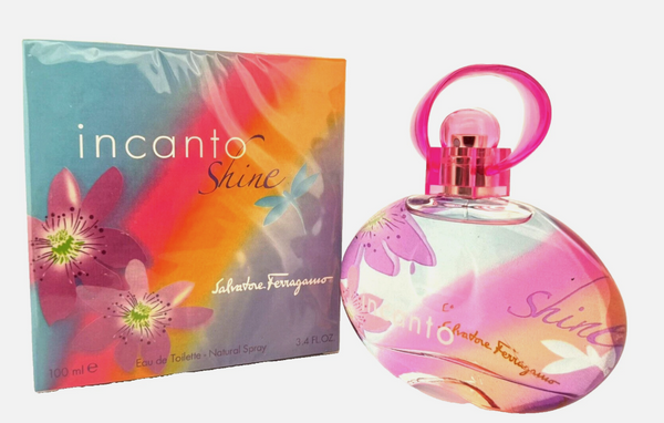 Salvatore Ferragamo Incanto Shine Eau de Toilette 3.4oz 100ml Women's Spray