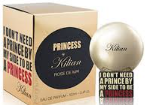 I Don't Need A Prince By My Side To Be A Princess Rose de Mai By Kilian Eau De Parfum 3.4oz 100 ml UNISEX Spray