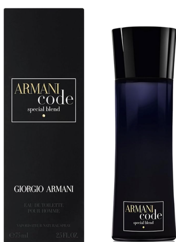 Giorgio Armani Code Special Blend Eau De Toilette 2.5 oz 75 ml Men's Spray