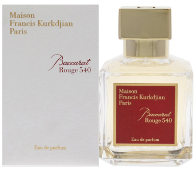 Maison Francis Kurkdjian Baccarat Rouge 540 Eau De Parfum 2.4 oz 70 ml UNISEX Spray
