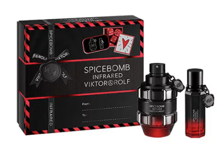 Viktor&Rolf Spicebomb Infrared Eau de Parfum 3.04 oz 90 ml and 0.68 0z 20 ml Men's Spray