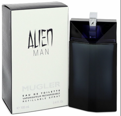 Mugler Alien Man Eau De Toilette 3.4 oz 100 ml Men's Spray