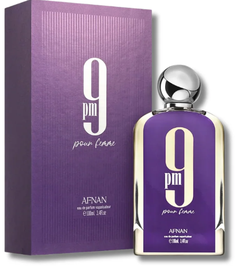 Afnan 9pm pour Femme Eau De Parfum 3.4 oz 100 ml Women's spray