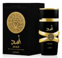 Lattafa Asad Eau de Parfum 3.4 Oz 100 ml Men's Spray