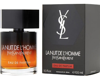 Yves Saint Laurent La Nuit de L'Homme Eau de Parfum 3.3 oz 100 ml Men's Spray