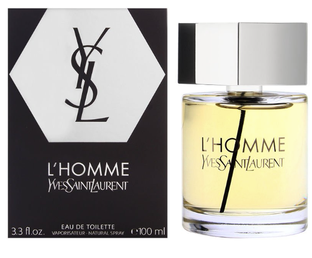 Yves Saint Laurent L'Homme Eau De Toilette 3.3 oz 100 ml Men's Spray