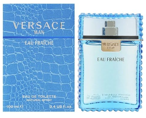 Versace Men Eau Fraiche Eau de Toilette 3.4oz 100ml Men's Spray