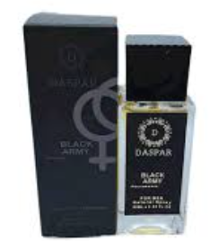 Daspar Black Army Parfum 2.02 oz 60 ml Men's Spray