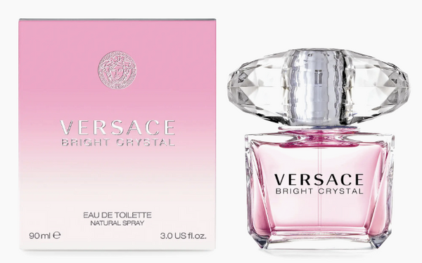 Versace Bright Crystal Eau De Toilette 3.0 oz 90ml Women's Spray
