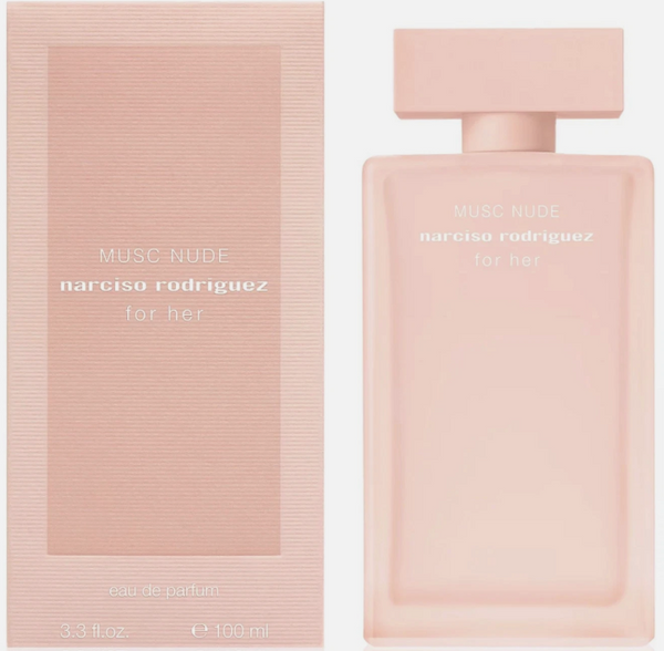 Narciso Rodriguez For Her Musc Nude Eau de Parfum 3.3 oz 100 ml Women's Spray