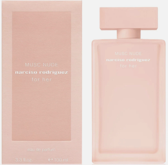 Narciso Rodriguez For Her Musc Nude Eau de Parfum 3.3 oz 100 ml Women's Spray