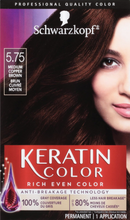 Schwarzkopf Keratin Color Anti-Age Hair Color 5.75 Medium Copper Brown Dye