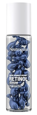 Neutrogena Rapid Wrinkle Repair Retinol Face Serum Capsules, Fragrance-Free Daily Facial with that fights Fine Lines, Wrinkles, Dullness, Alcohol-Free & Non-Greasy,