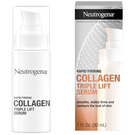 Neutrogena Rapid Firming Collagen Triple Lift Face Serum, Hydrating Serum with Collagen & AHP Amino Acid to visibly Firm & Smooth Skin, Lightweight, Mineral Oil- & Dye-Free, 1 fl. oz 30 ml