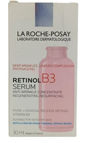 La Roche-Posay Pure Retinol Face Serum with Vitamin B3, Anti Aging Face Serum for Lines, Wrinkles & Premature Sun Damage to Resurface & Hydrate, Suitable for Sensitive Skin, 1.0 Fl. Oz 30 ml